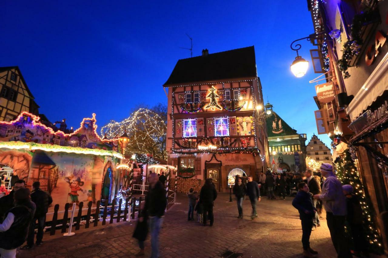 Le Riesling Colmar Centre Charmant Appartement Avec Terrasse Et Parking Gratuit Buitenkant foto